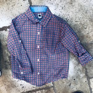 Janie and Jack Button Down 3t excellent